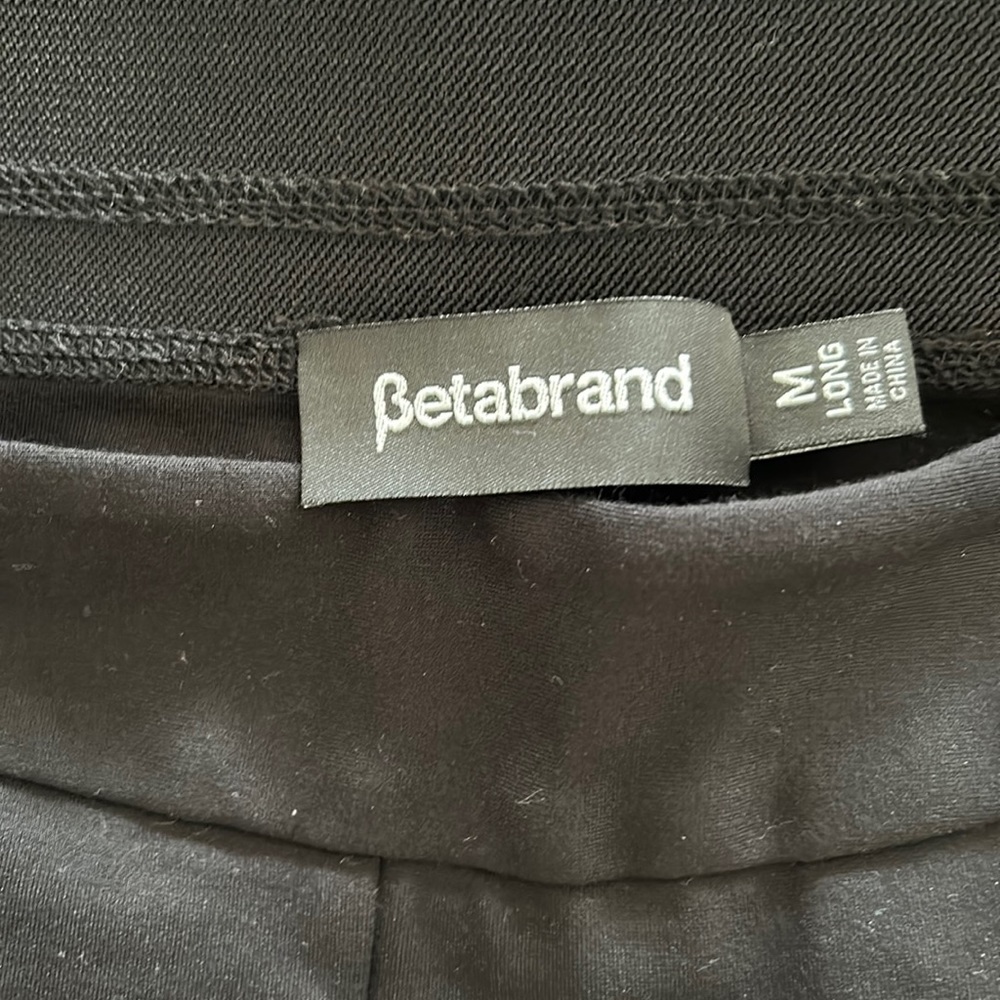 Betabrand black pant